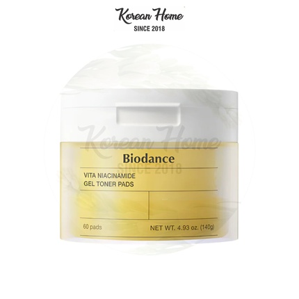 Biodance Vita Niacinamide Gel Toner Pads