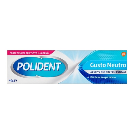 Haleon - Haleon Italy Srl Polident Neutral Flavor Adhesive For Dental Prostheses 40 G