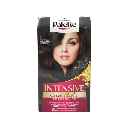 Schwarzkopf - Schwarzkopf Palette Intense Color Cream 3 Dark Brown 115ml