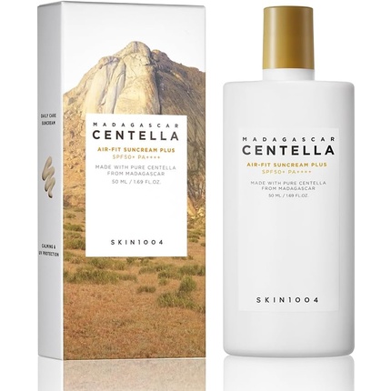 Skin1004 Madagascar Centella Air-Fit Suncream Plus SPF 50+ PA++++ Beige Tinted product image