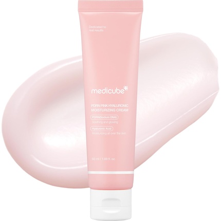 Medicube Salmon DNA PDRN Pink Hyaluronic Moisturizing Cream - Pink Soothing product image