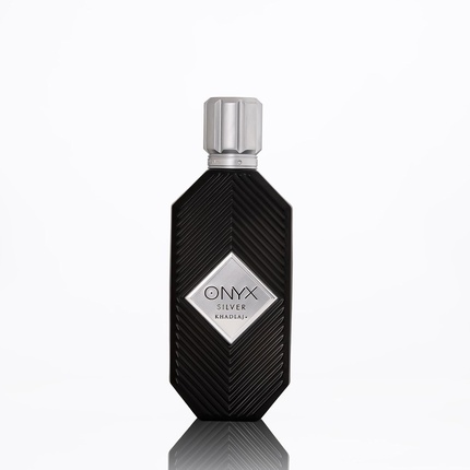 Khadlaj - Khadlaj Onyx Silver Eau De Parfum 100ml Unisex Spicy Woody Amber Fragrance