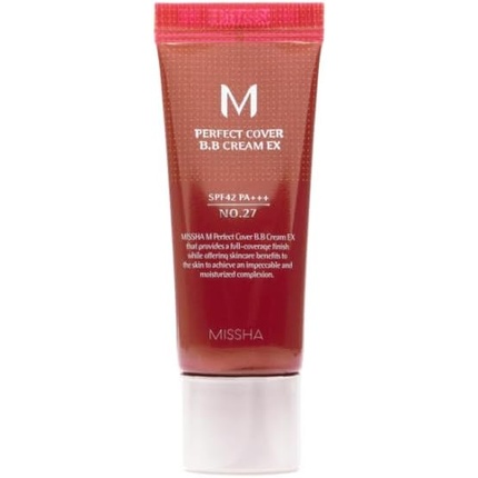 Missha - Missha M Perfect Cover BB Cream EX SPF42 PA+++ 20ml Shade #27 Perfect Coverage