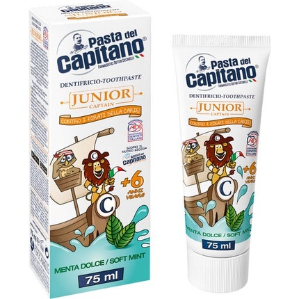 Pasta Del Capitano - Junior Soft Mint toothpaste 75 ml