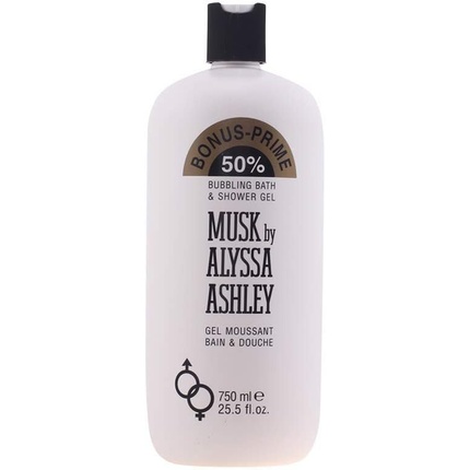 Alyssa Ashley - Alyssa Ashley MUSK Bubbling Bath and Shower Gel Limited Edition 750ml