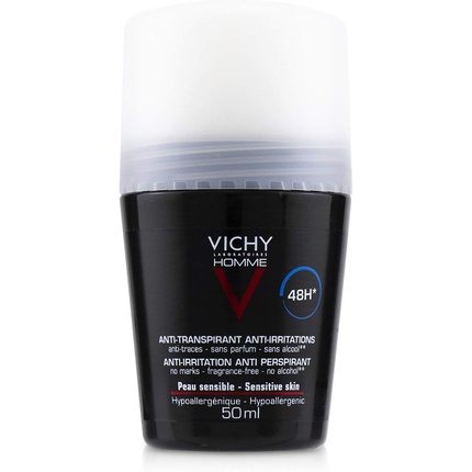 Vichy - Vichy Homme 48h Deodorant Roll-On for Sensitive Skin 50ml