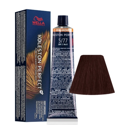 Wella - Wella Kp Deep Browns 577 Hair Color 60ml