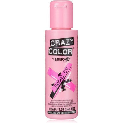 Crazy Color - Crazy Color Semi-Permanent Hair Color Cream Rebel UV 100ml