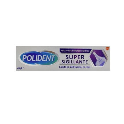 Haleon - Haleon Italy Srl Polident Super Hold Adhesive Sealant For Dental Prostheses 40 G Neutral Flavor