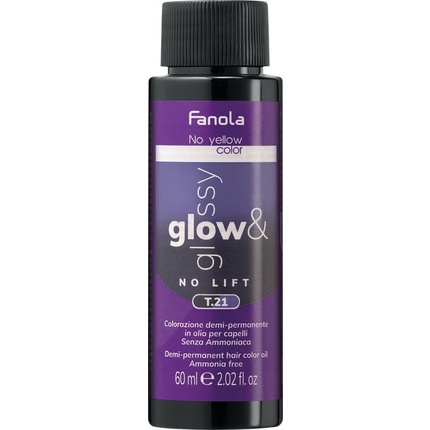 Fanola - Glow & Glossy Oil Toner T21 60ml Fanola