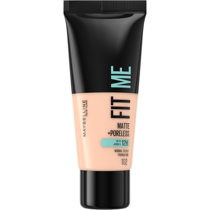 Maybelline - Maybelline Fit Me Matte & Poreless Foundation 102 Fair Ivory 30ml
