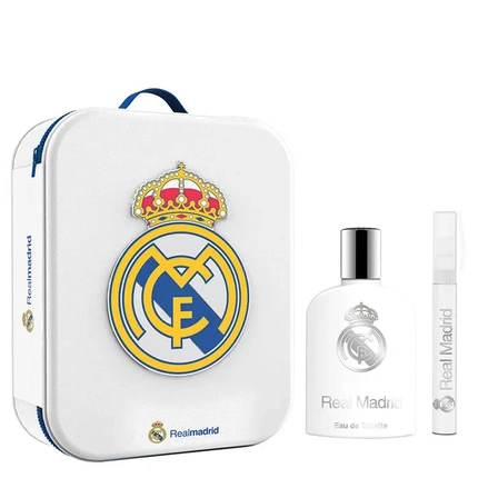 Real Madrid - Real Madrid Eau De Toilette Spray Set 100ml Spray 10ml Rollon