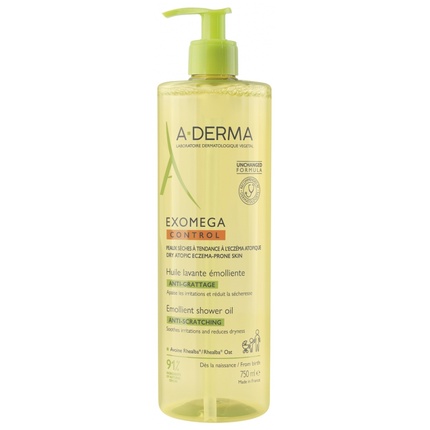 A-Derma - Aderma Liquid Soap Emollient Cleansing Oil Antiitching 500 Ml