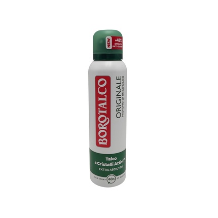 Borotalco - BOROTALCO Originale Extra Dry Deodorant Spray with Talcum Powder Scent 150ml