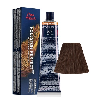 Wella - Wella Koleston Perfect Deep Browns 67 Hair Color 60ml
