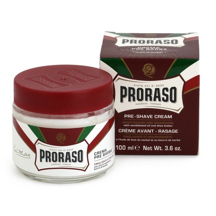 Proraso - Proraso Pre-Shave Cream Softening Cream With Sandalwood Oil And Shea Butter 100ml