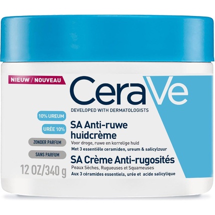 CeraVe - Cerave Sa Smoothing Cream Antiroughness 340g Moisturizing Softening Cream For Dry To Very Dry Skin
