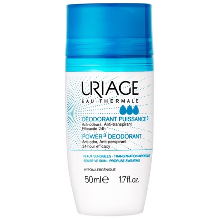Uriage - Uriage Eau Thermale Power Deodorant 24h Antiperspirant Roll-On 50ml