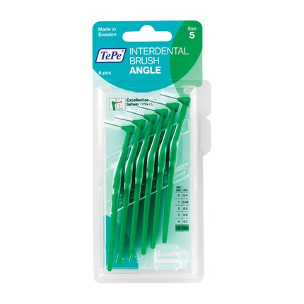 Tepe - Tepe Angle Interdental Brush Green 08 Mm 6 Pieces
