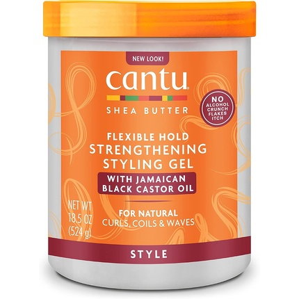 Cantu - Cantu Strengthening Styling Gel with Jamaican Black Castor Oil 524g