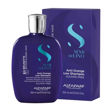 Alfaparf Milano - Alfaparf Milano Semi Di Lino Antiorange Low Shampoo 250ml