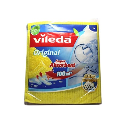 Vileda - Vileda Sponge Cloth 3 Per Pack